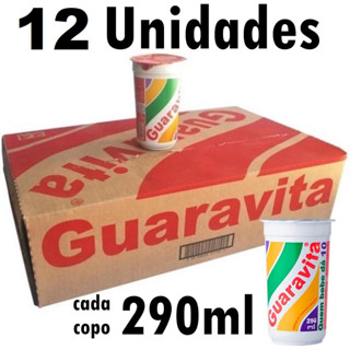 Guaravita Refresco Suco Sabor Original Guarana 290ml Caixa Com 12