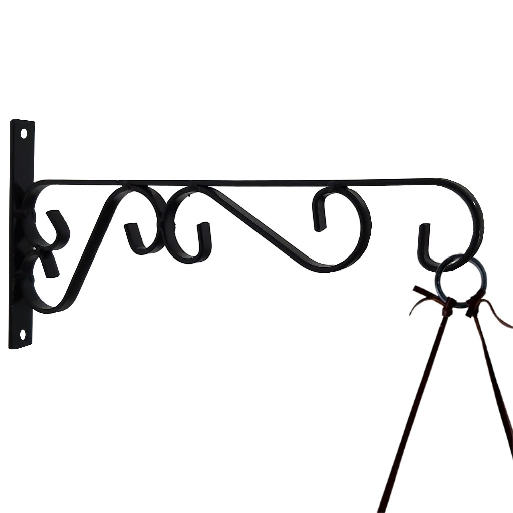 Suporte MF30 Rústico Mão Francesa ideal P/ Jardim Pendurar Plantas Flores Samambaia Xaxim Vasos em Oferta na Shopee