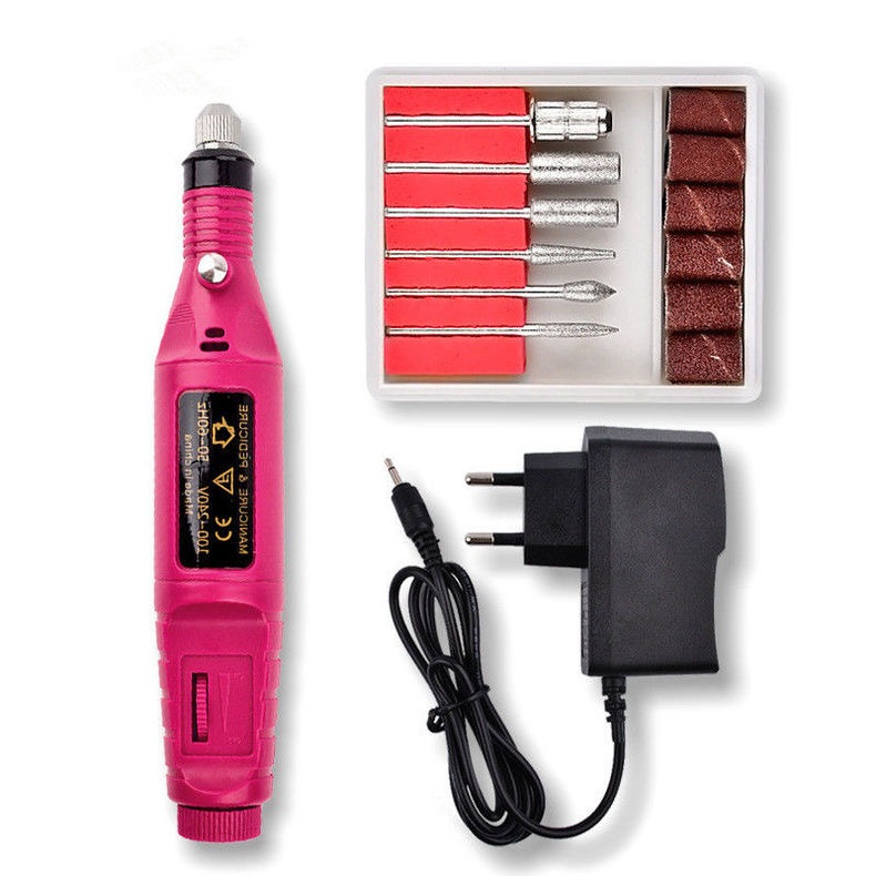 Lixa Unha Elétrica Manicure Pedicure Profissional 110/220v Bivolt PRONTA ENTREGA -YGJ-1067