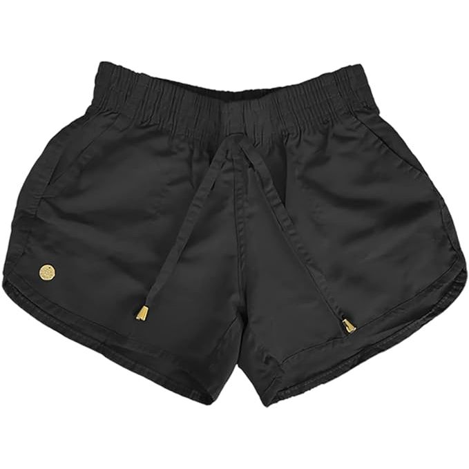 Short Tactel Feminino Academia Treino Corrida Boxer Praia Confortável Seca Rápido