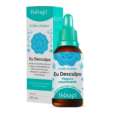 Floral Eu-Desculpo 30ml - Liberte-se da Culpa e do Peso