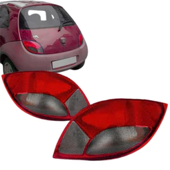 Par Lanterna Traseira Ford Ka 1997 1998 1999 2000 2001 Fumê Promocão