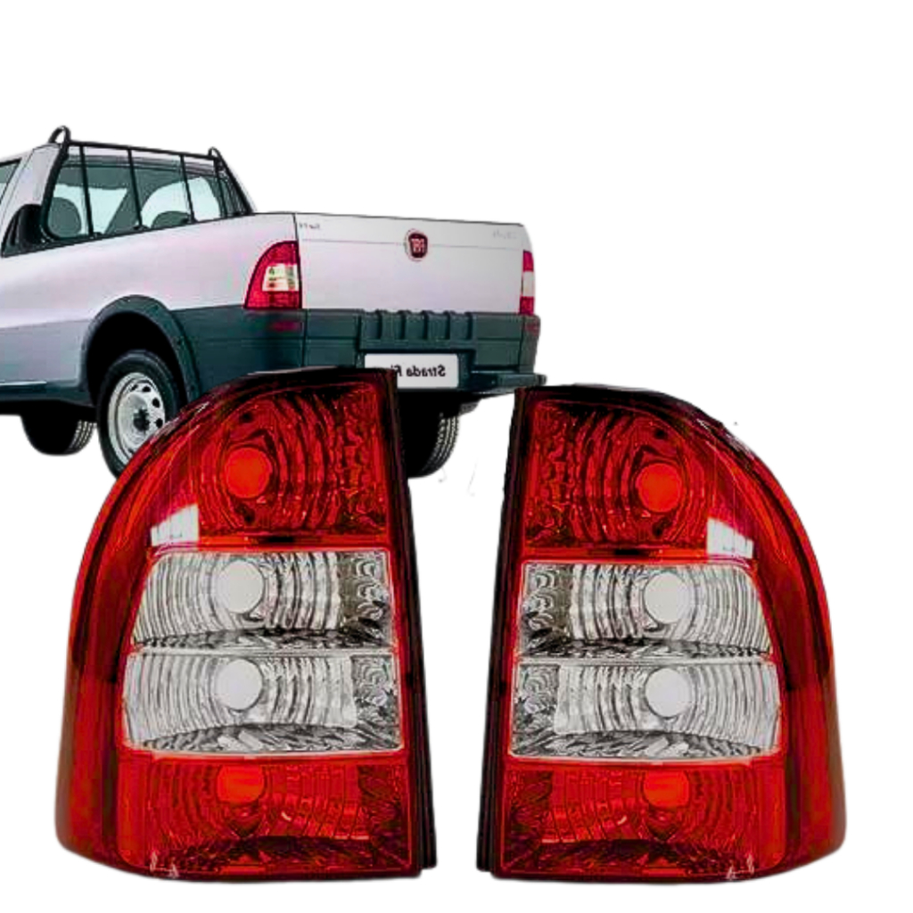 Par Lanterna Traseira Fiat Strada 2004 2005 2006 2007 2008