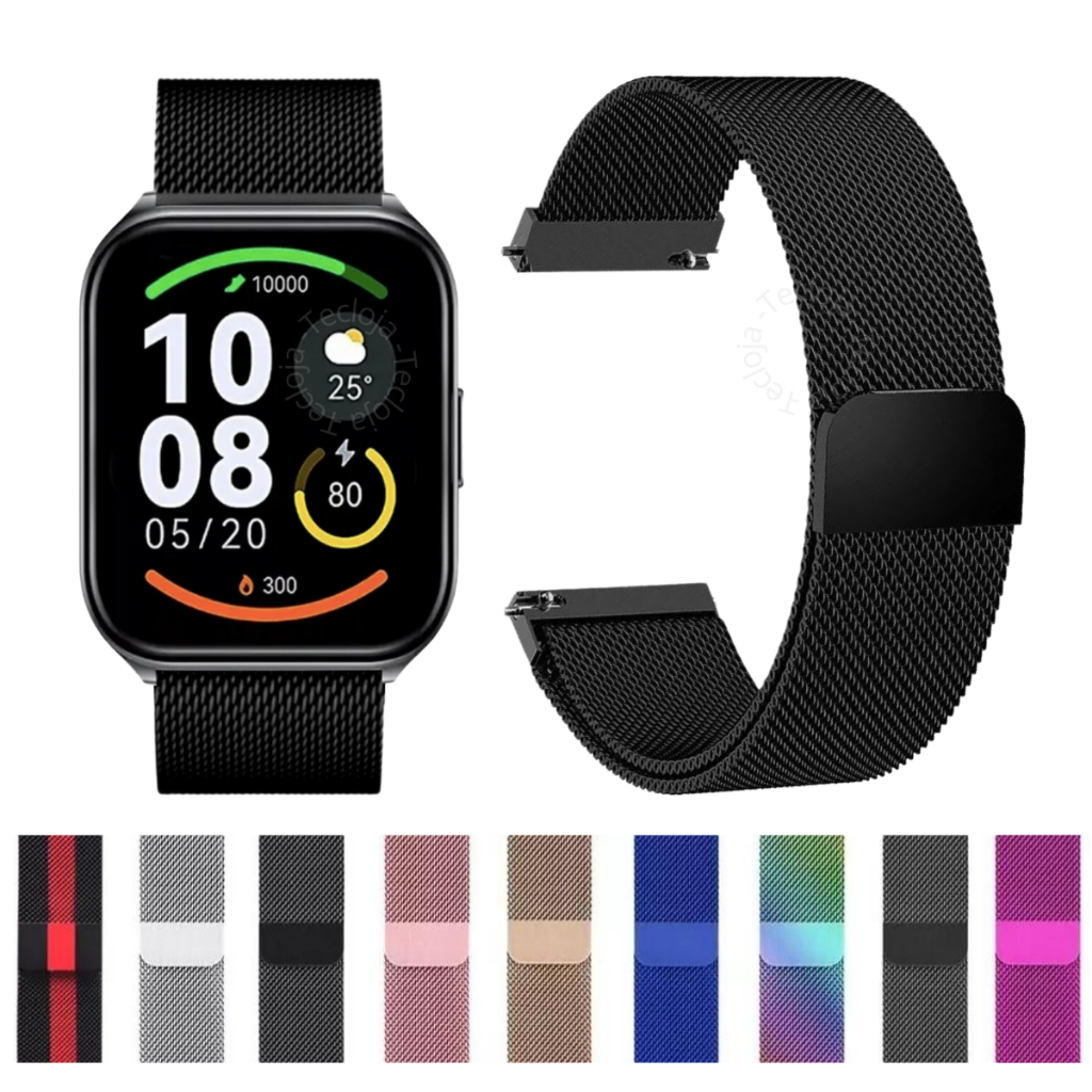 Pulseira Para Haylou Watch 2 Pro Pulseira Aço Para Haylou LS02-PRO Pulseira Metal Para Haylou 2 Pro em Oferta na Shopee