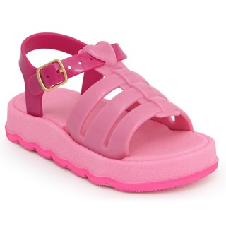 Sandália infantil menina rasteirinha bebe feminina love lançamento