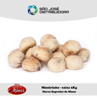 Bolacha Biscoito Mineirinho Caixa 2Kg Recheio Goiabada Petit Four