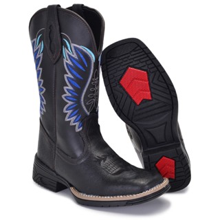 BOTA TEXANA FEMININA TAYPRETA BICO QUADRADO COUTRY ENVIO IMEDIATO