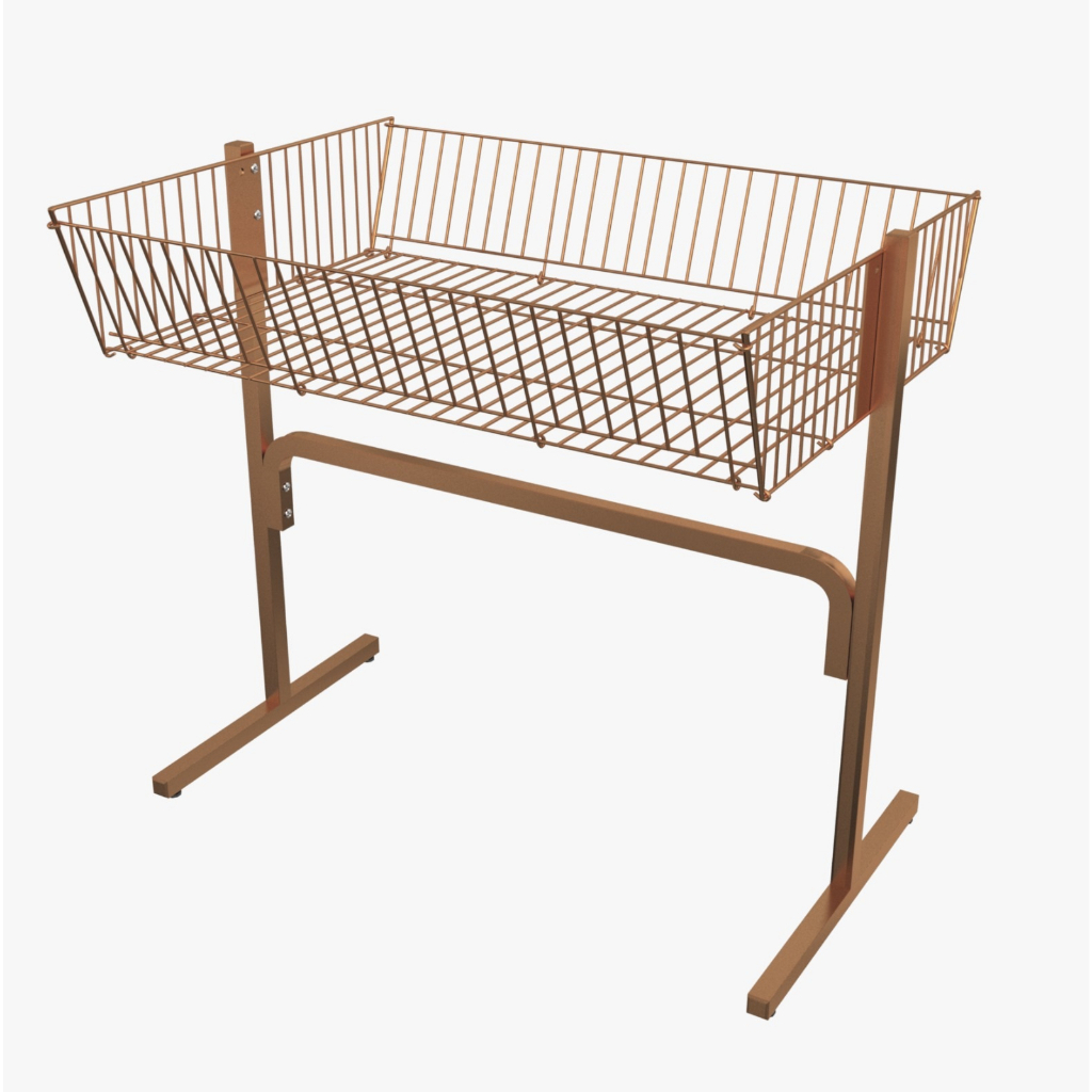 Expositor Banca de Ofertas Cesto Simples 50 x 70 Rose