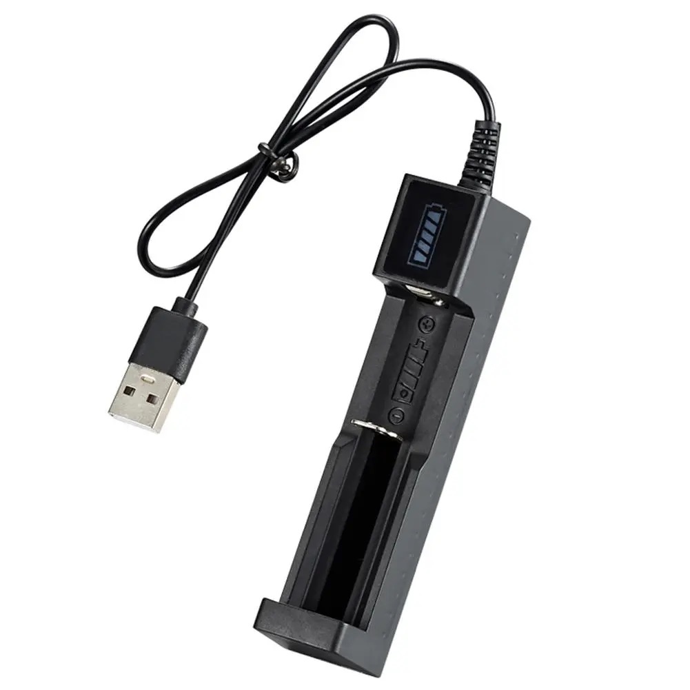 Carregador Usb Para 1 Bateria 18650 [ CÓDIGO 942 ]