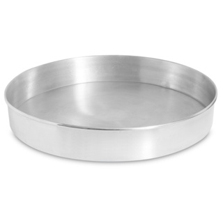 Forma  Assadeira Bolo torta REDONDA baixa - Alumínio 1 unidade em Oferta na Shopee