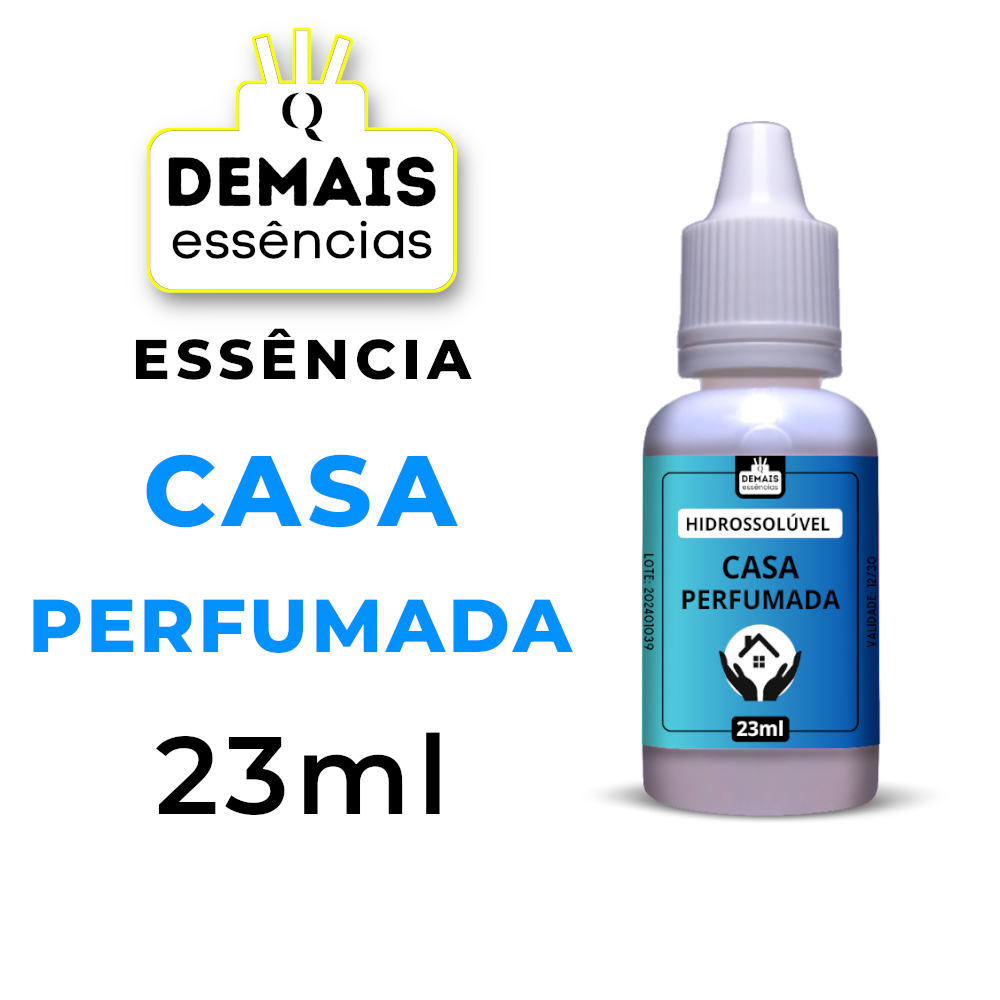 Essencia Hidrossolúvel 23 ml  CASA PERFUMADA  Umidificador Difusor Vaporizador ( NÃO COMESTIVÉL)