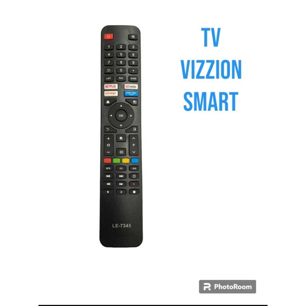 Controle Remoto Compatível Para Tv Vizzion Smart 4k Linux Le43df20 Le50uhd LE 7345
