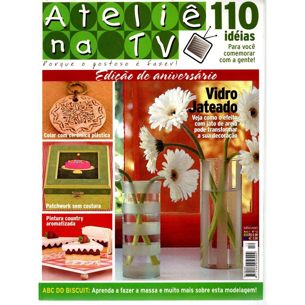 Revista Ateliê Na Tv, Ano 1, Nº 12