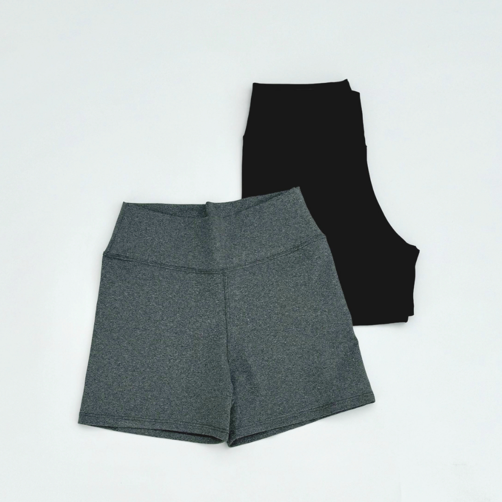 Kit 2 Short Feminino Suplex Academia Fitness Moda Feminina Legging Corrida Musculação Essencial