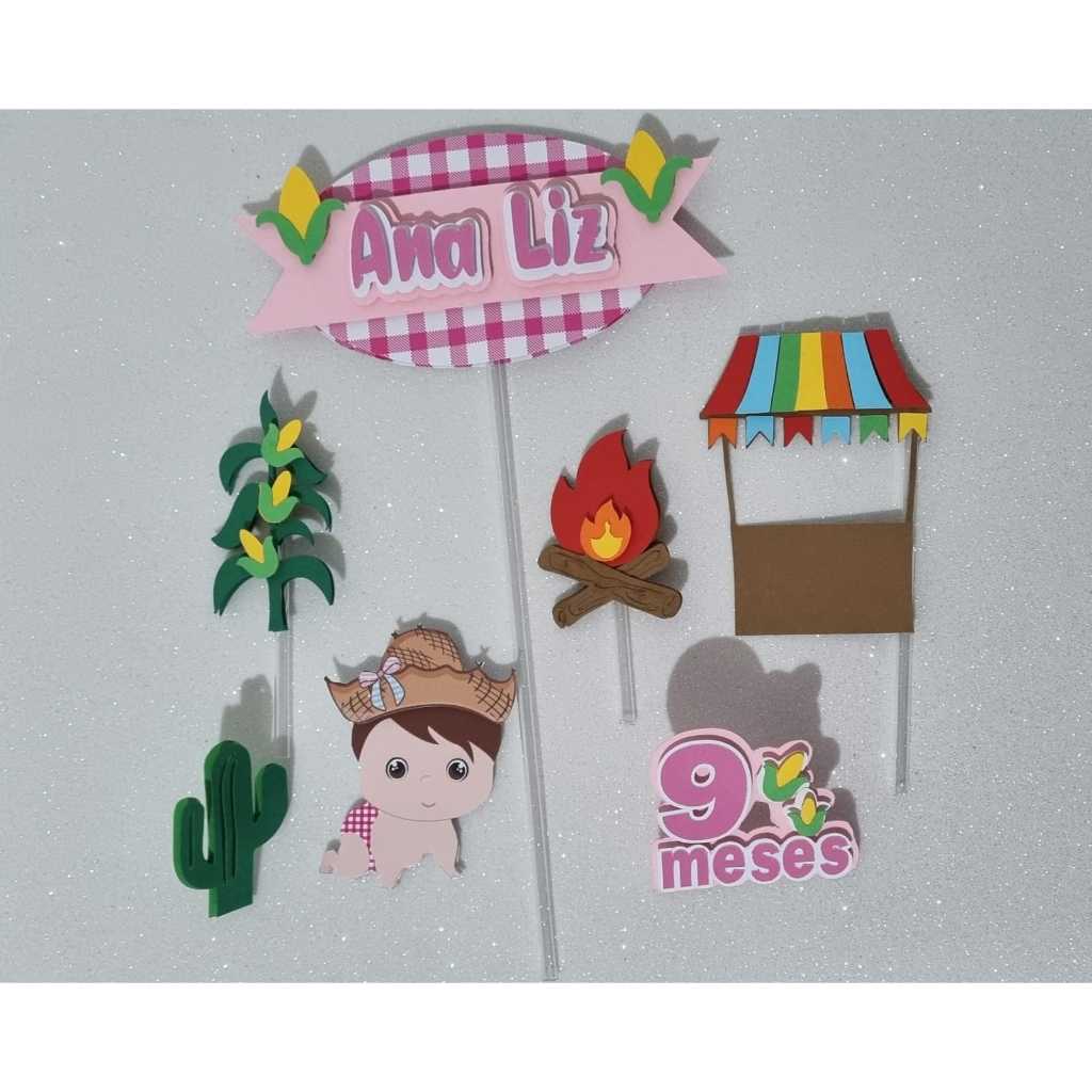 Topo de Bolo de São João - Comprar com Melhor Preço em Padaria