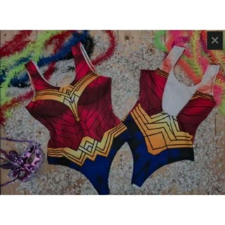 Bore Maiô Mulher Maravilha Armadura Adulto ideal para compor sua Fantasia de Carnaval Festas Aniversários e moda praia