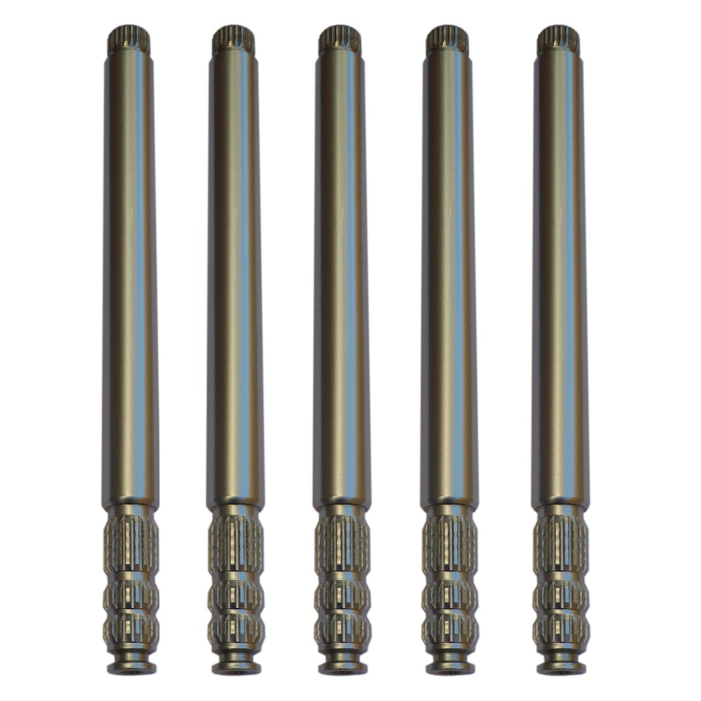 Kit 5 Eixo Central Longo Lavadora Compativel Br Consul Sem Cruzeta