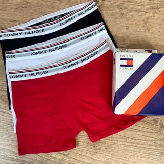 Kit cueca 3 unidades Tommy Hilfiger exclusivo envio imediato Algodão