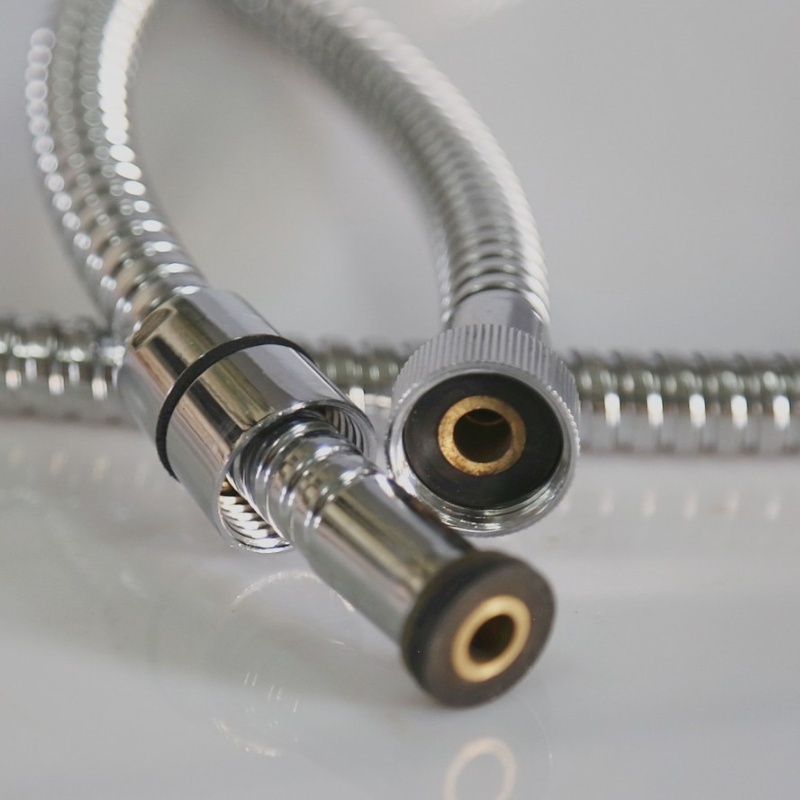 Ducha Higiênica Para Banheiro Completa Luxo Inox núcleo da válvula de cobre 1,2m Chuveirinho Privada