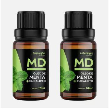 Óleo MD Menta e Eucalipto 2 unids em Oferta na Shopee