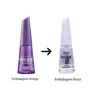Esmalte Risque Technology Cobertura Brilhante Extra Brilho 8ml