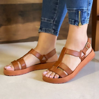 Papete (Birken) adulto / Percata / sandália rasteira feminina emborrachada - Ultra confortável