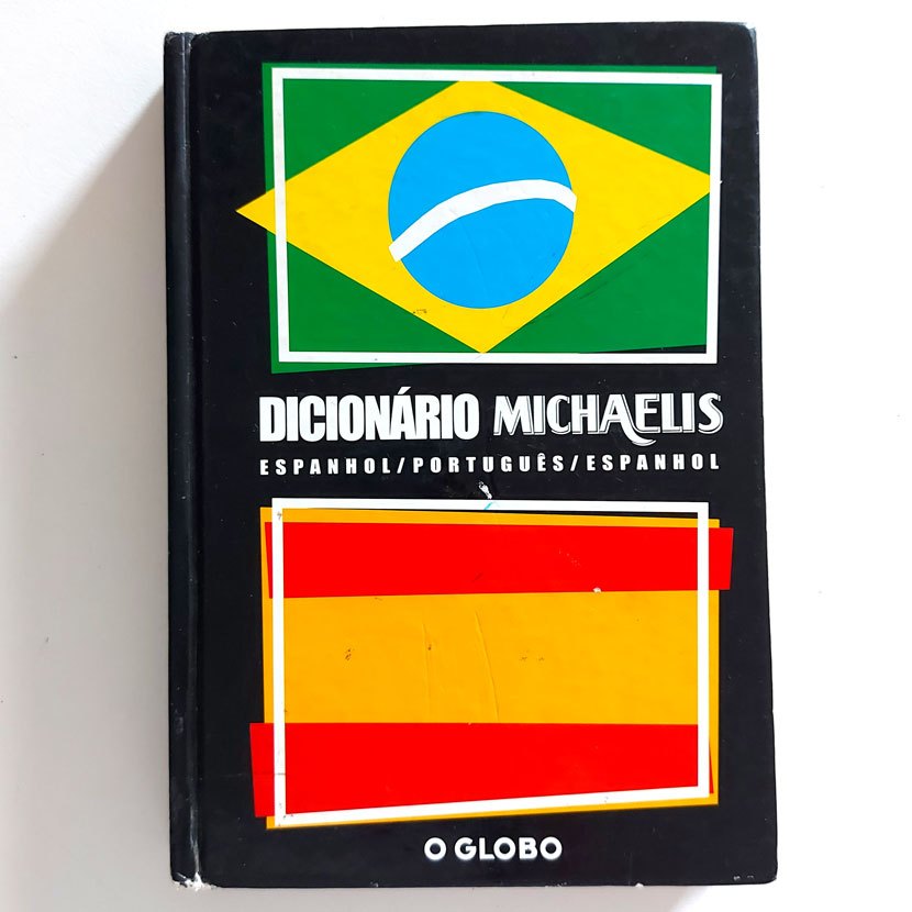 Livro Dicionário Michaelis Espanhol / Português / Espanhol O Globo 1999