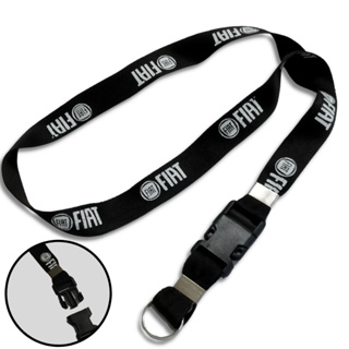 Chaveiro Fiat Cordão Porta Crachá Automotivo Carro Tirante Pescoço Engate em Oferta na Shopee