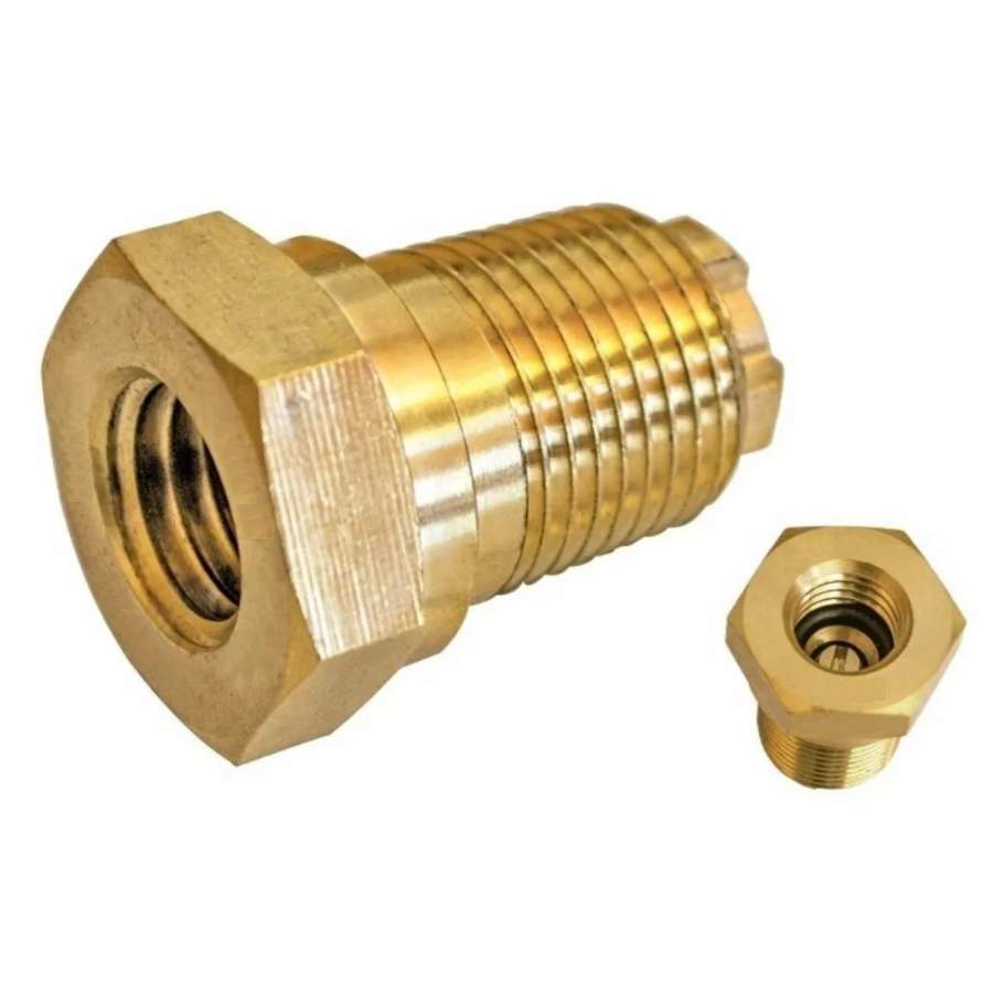 Válvula P/ Botijão Gás P13 - 13kg 1/2 NPT Ext X 5/8 UNC Int