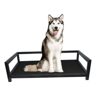 Cama Pet Para Cães e Gatos Caminha Grande 69x54 Suspensa Luxo Almofada Impermeável