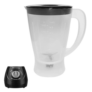 Copo Liquidificador Mondial Easy Power L 550 W Preto Mondial Special Line 550 W Translucido