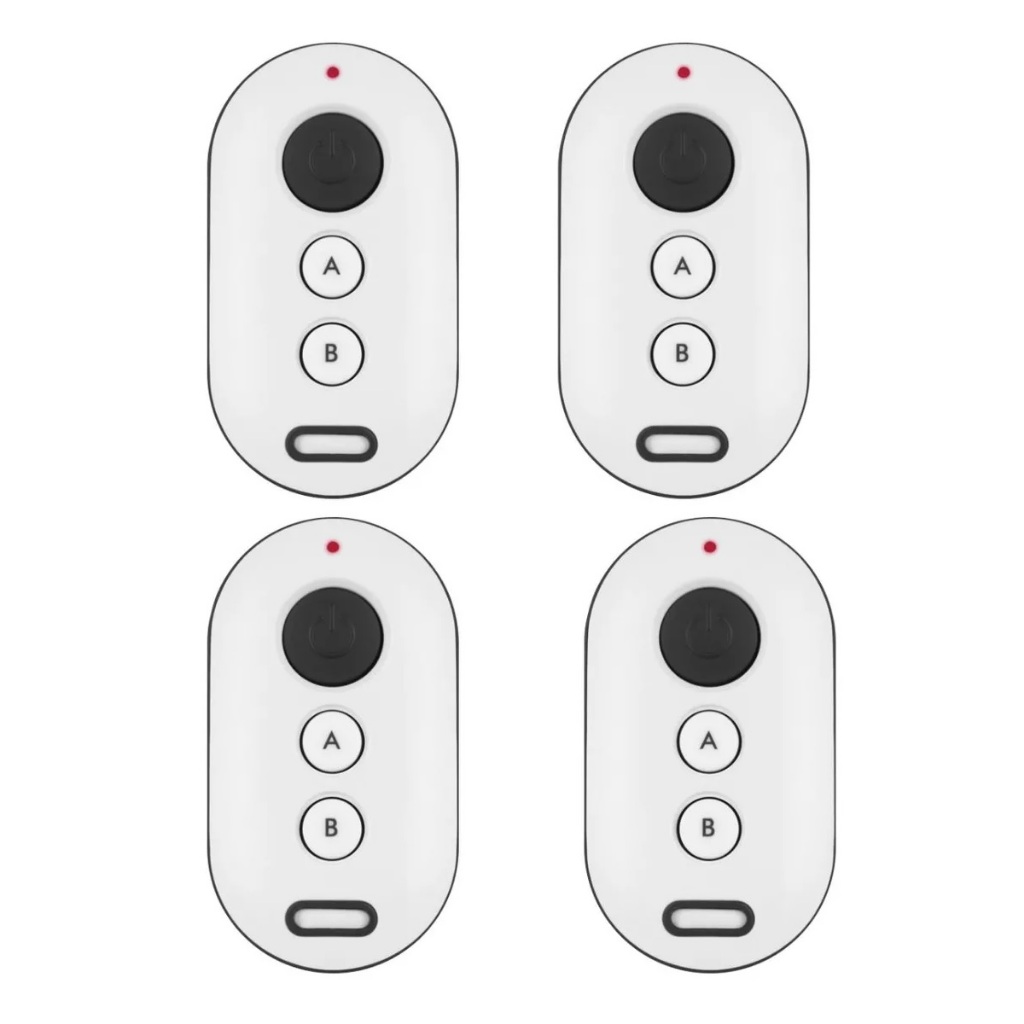 Controle Remoto Portão Eletrônico Cerca Elétrica Alarme 433mhz Universal Xtr1000 Intelbras Kit 4 Un