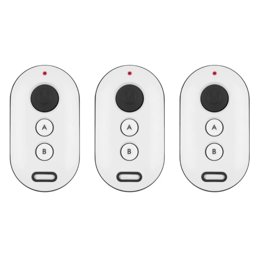 Controle Remoto Portão Eletrônico Cerca Eletrica Alarme 433mhz Xtr 1000 Intelbras Kit 3 Unidades