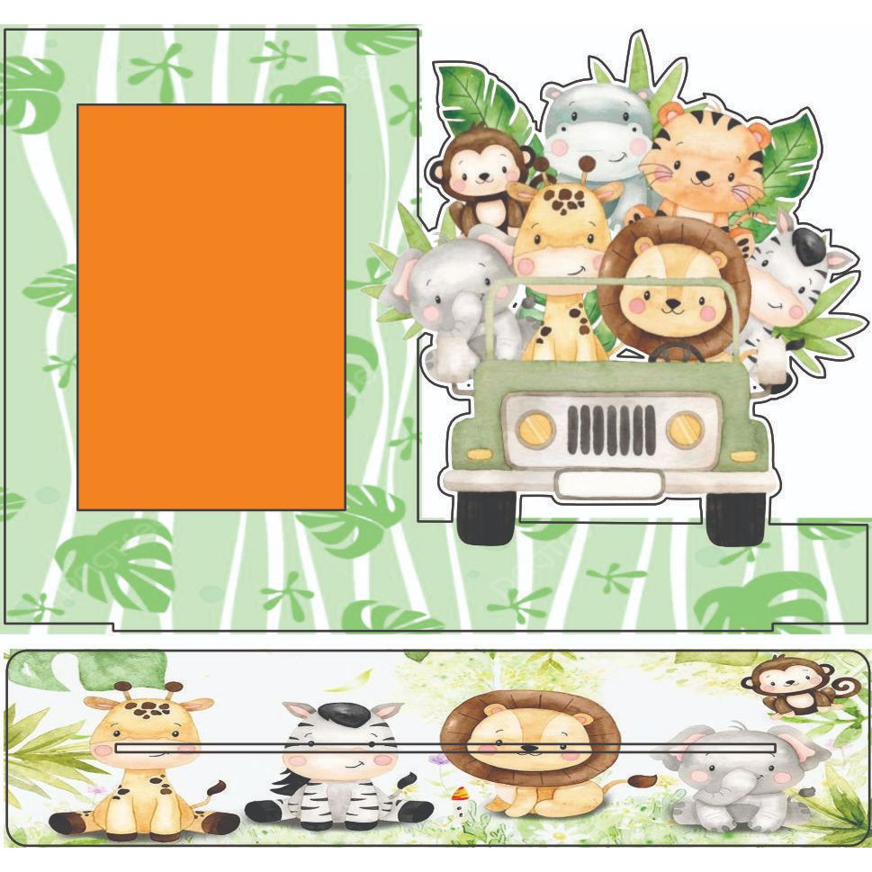 Porta Retrato Safari em Oferta na Shopee