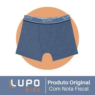 Cueca Infantil Boxer de Algodão LUPO Cod. 141-002