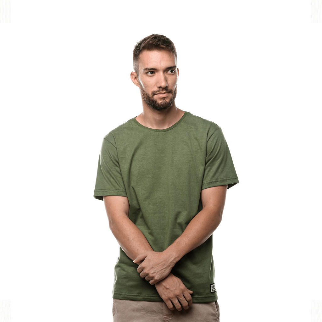 Camiseta Masculina Lisa Algodão Manga Curta Premium Várias Cores MXC BRASIL