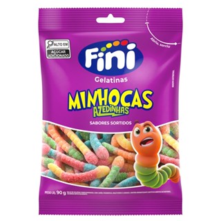 Minhocas Azedinhas 90g - Fini