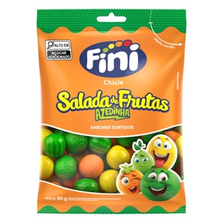 Salada de Frutas Azedinhas 80g - Fini em Oferta na Shopee