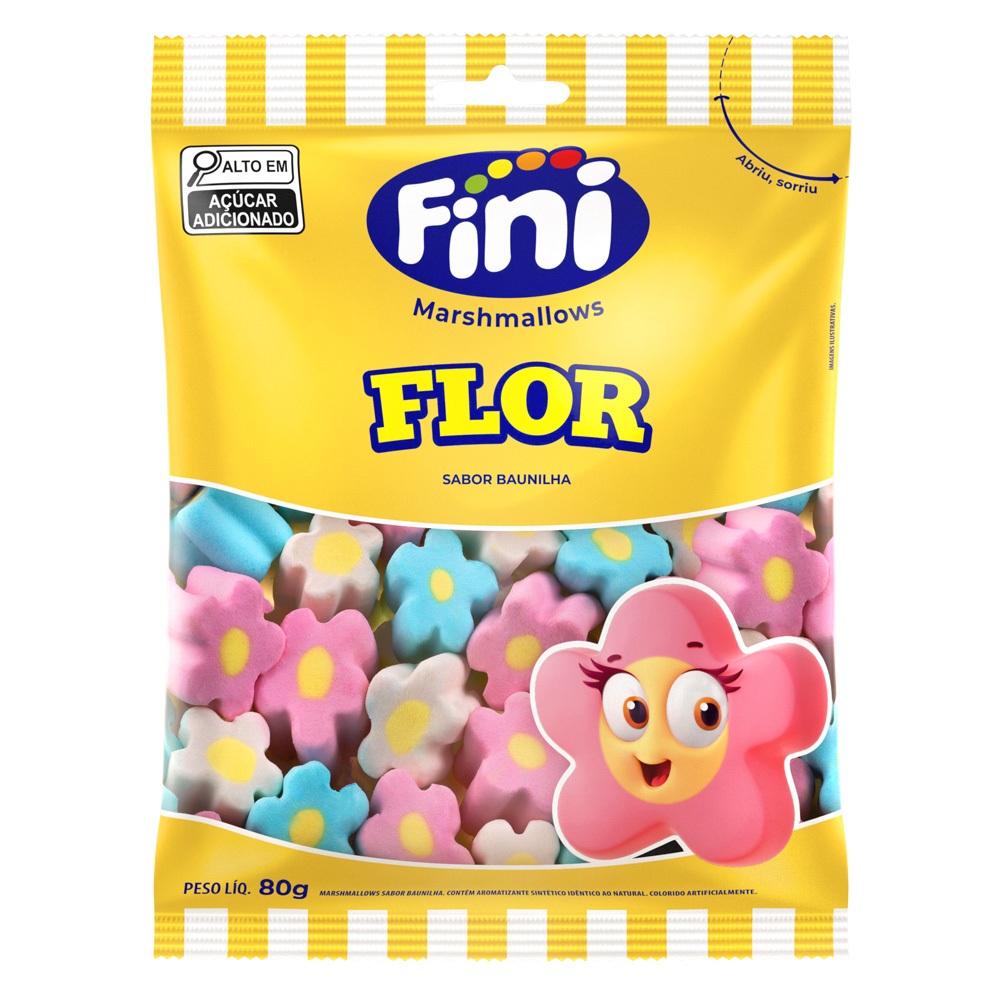 Flor 80g - Fini em Oferta na Shopee