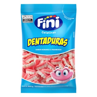 Dentaduras 500g - Fini em Oferta na Shopee