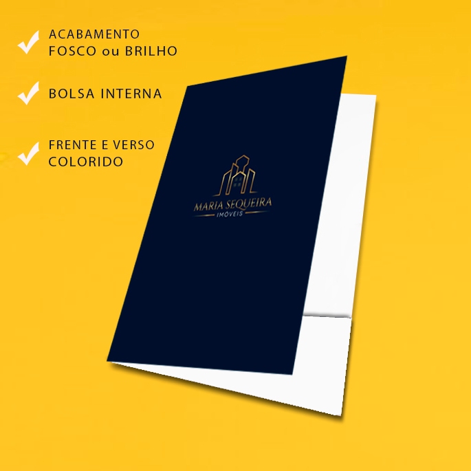 Pasta Personalizada com Bolsa A4 em Oferta na Shopee