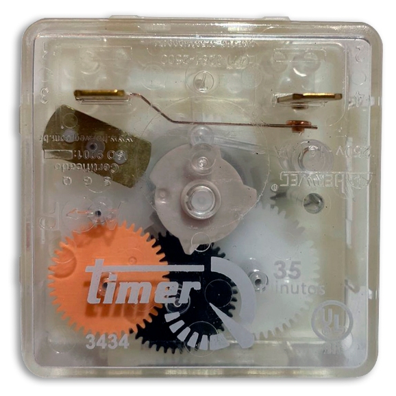 Timer Tanquinho Latina Safira Mec 35 Minutos C/ Molho (3434) NOVO