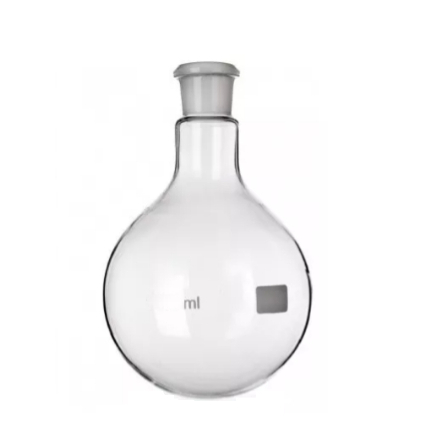 BALAO FUNDO REDONDO 250ML C/ JUNTA 24/40 em Oferta na Shopee