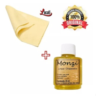 1 Limpa Folheados Monzi 35 Ml + 1 Unidade Flanela Mágica em Oferta na Shopee