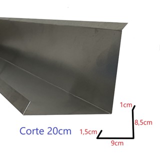 Rufo Interno Aluminio Corte 20cm para Telhados em Oferta na Shopee