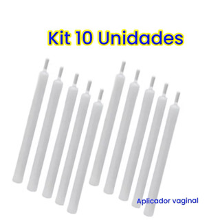 aplicador vaginal descartável 10 unidades