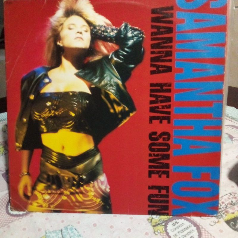 Disco Vinil Samantha fox i wanna have some fun
