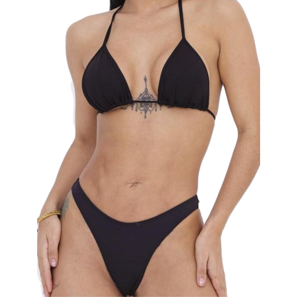 Biquíni Preto Fio Dental Linha Premium - Pronta Entrega em Oferta na Shopee