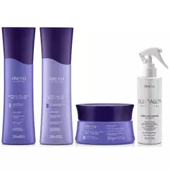 Kit Amend Com Specialist Blonde 3 Produtos + Fluido Blindagem Essencial 180ml