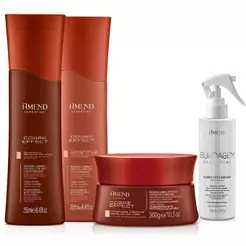 Kit Amend Cobre Effect 3 - Produtos + Fluido Blindagem Essencial 180g Amend